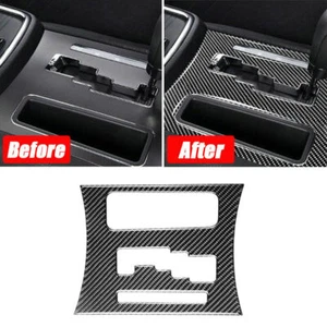 For 2011-14 Dodge Charger Chrysler 300 Carbon Fiber Gear Shift Pannel Cover Trim - Picture 1 of 8