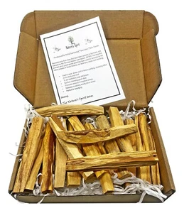 Palo Santo Holy Wood 30-THIRTY-Sticks-Incense-Bumper Box-Peruvian -RESIN RICH - Picture 1 of 6