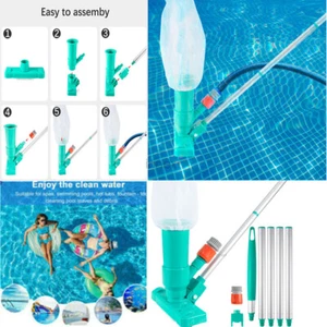 Swimming Pool Spa Suction Vacuum Head Cleaner Cleaning Kit Accessories Tool - Picture 1 of 12
