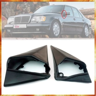 Para Mercedes Benz W124 W201 S124 Espejo Exterior Espejo Junta Goma - Imagen 1 de 4
