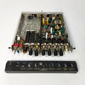 PARTS ONLY NARCO AVIONICS CP 136 TSO AUDIO PANEL REMOTE MARKER RECEIVER - Foto 1 di 3