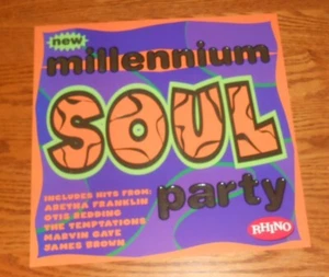 Póster Millennium Soul Party espejado 2 caras plano promoción 12x12 - Imagen 1 de 2