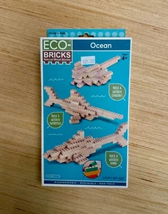 Öko-Ziegel 3 in 1 baut Ozean - umweltfreundliche Kinderbausteine - Bild 1 von 1