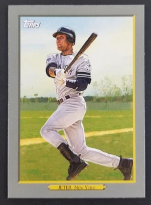Derek Jeter 2020 Topps Turkey Red Baseball Card #49 (NM) - Image 1 of 2