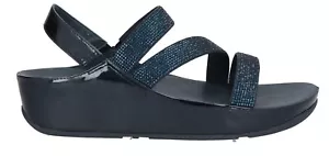 Fitflop Crystall Z-Strap Sandal NAVY US 6 - Picture 1 of 5