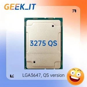 ✅Intel Xeon W-3275 QS 2.5GHz 28C / 56T 38.5MB 205W LGA3647 CPU For C621 - Afbeelding 1 van 3