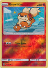 Pokemon - Growlithe - 21/149 - Common - Reverse Holo - Sun & Moon Base Set - Nm