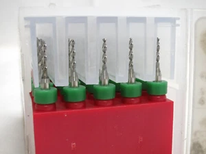 Kyocera 100.0610.400 1.55mm Carbide Medium Non-Undercut Ext Flute Drills 50-Pack - Picture 1 of 3