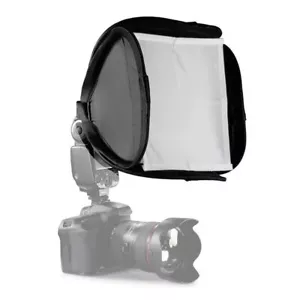 Camera Flash Light Diffuser Softbox Soft Box for Nikon Canon Sony Fuji Speedlite - Picture 1 of 10