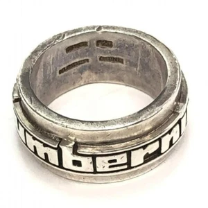NUMBER (N)INE Silver Ring Size US 8 1/2 - Picture 1 of 5