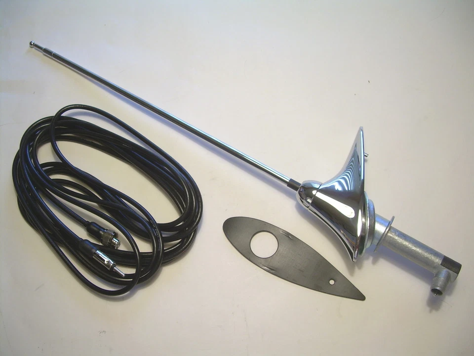 Antenna Assembly Rear 1958 Chevy Impala  - Image 1 of 1