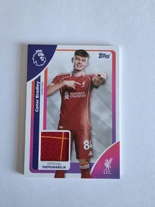2026 Topps Premier League Conor Bradley Player Worn Patch, Liverpool - Picture 1 of 2