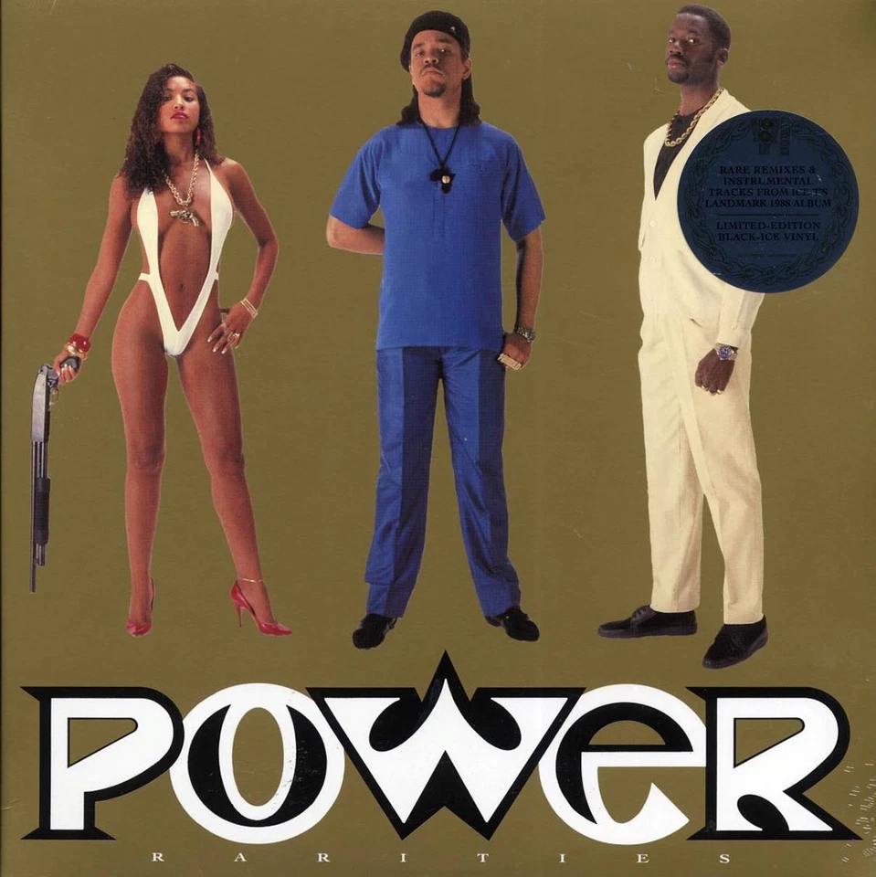 Ice-T - Power Rarities: Rare Remixes & Instrumental Tracks [New Vinyl] - Image 1 of 1
