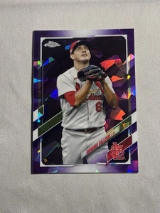 Actualización cromada Topps 2021 Giovanny Gallegos #US172 edición zafiro púrpura/10 🔥 - Imagen 1 de 4