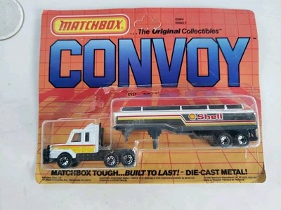 Matchbox Convoy CY17 Scania Semi Truck Shell Tanker  Read Description - Image 1 of 4