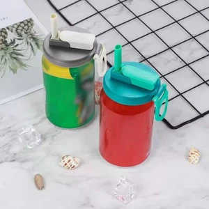 2pcs Reusable Soda Can Lid Plastic Canned Drink Top Cap Beer Can Cover Juice - Picture 1 of 17