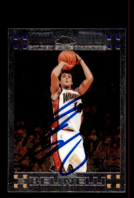 Signed Basketball Card Auto Marco Belinelli 2007-08 Topps Chrome #133 - Image 1 of 2