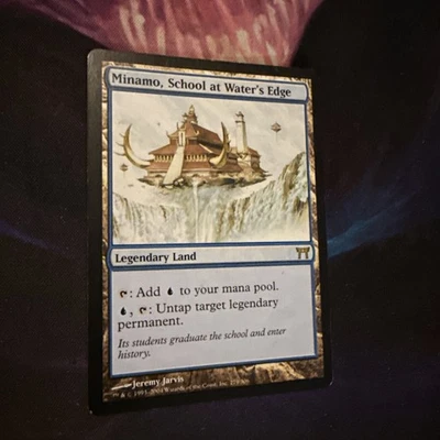 MTG Minamo, School at Water's Edge (279/317) Champions of Kamigawa LP - Image 1 of 4
