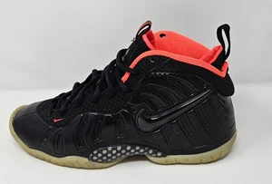 Nike Air Foamposite Pro Size 6Y Black Crimson GS Grade School Shoes 644792-001 - Picture 1 of 10