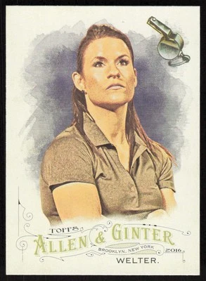 2016 Topps Allen & Ginter  #179 Jen Welter - Image 1 of 2