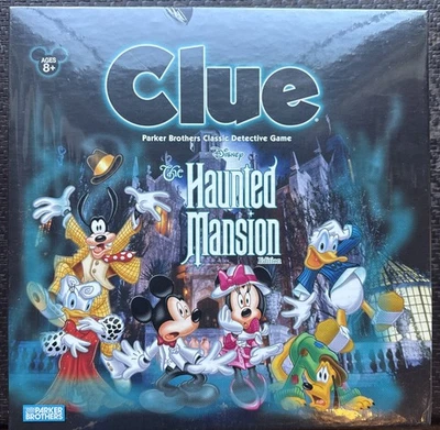Clue The Haunted Mansion Board Game Disney Theme Park Edition 2004 SEALED - Image 1 of 4