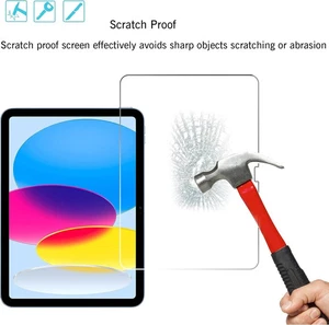 Tempered Glass Screen Protector For iPad Pro 13" 12.9" 11" 10.9" 7/8/9/10th Gen - Picture 1 of 16