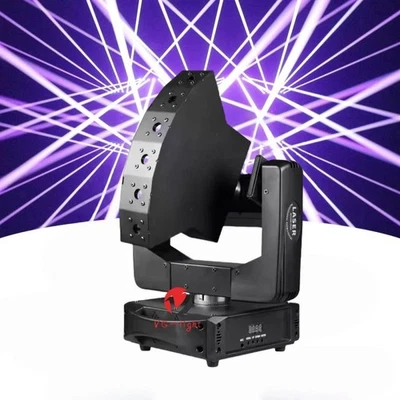 6 Eyes RGB Laser Moving Head Light With XYZ Axis Rotation Stage Laser Light - Image 1 of 4