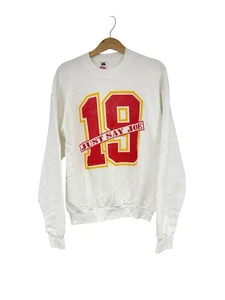 Vintage Kansas City Chiefs Joe Montana Sweatshirt Men’s Large USA Sportswear - Picture 1 of 9