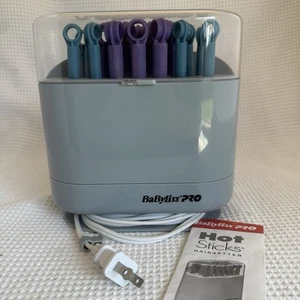 Babyliss Hot Sticks Pro Rubber Hair Tool 20 Flexible Rollers Model BABHS19R Clip - Picture 1 of 9