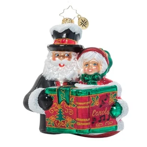 Christopher Radko A Dazzling Duet Glass Christmas Ornament 1021309 - Picture 1 of 3