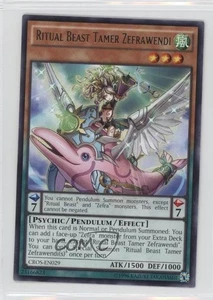 Ritual Beast Tamer Zefrawendi Unlimited YuGiOh Crossed Souls Base Set - Picture 1 of 2