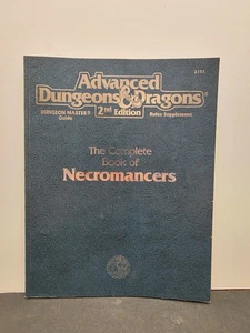 RARE AD&D Advanced Dungeons & Dragons 2e The Complete Book Of Necromancers 2151 - Picture 1 of 14