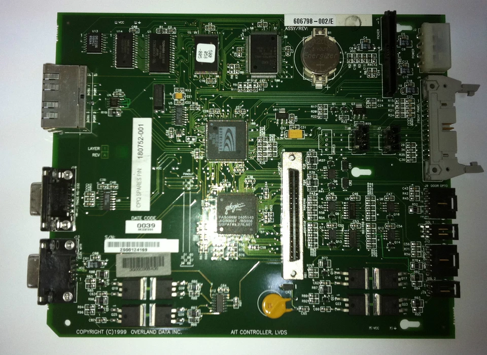 COMPAQ 180752-001 LVD NETWORK CONTROLLER BOARD für die SSL2020 AIT LIBRARY - Bild 1 von 1