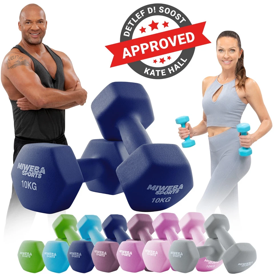 Hantelset Kurzhanteln Gewichte Hantel Set Hantelscheiben Fitness Krafttraining - Bild 1 von 1