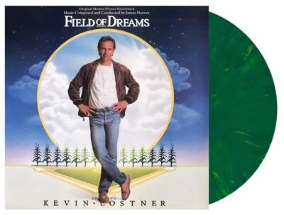 James Horner ‎- Field Of Dreams LP OST Soundtrack Colored Vinyl Record Baseball - Image 1 of 3
