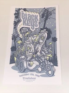 Black Keys beaten awake Troubadour Hollywood 2006 Concert Original Handbill - Picture 1 of 1