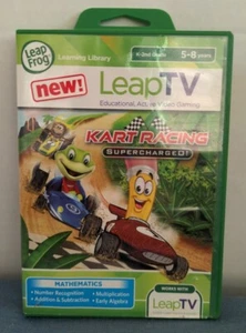 Leap Frog Leap TV Kart Racing Supercharged Educational Video Game 5-8 Years - Picture 1 of 3