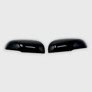 Gloss Black Tape On Mirror Cover Overlays for 2019-2024 Honda Passport - Picture 1 of 6