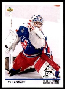 1992-93 Upper Deck Ray LeBlanc . USA #381