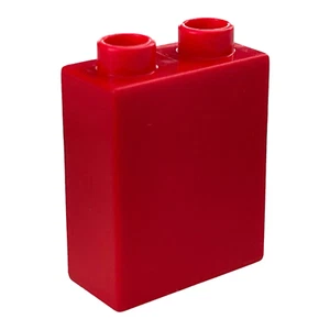Lego Duplo Red 2x2x1 Brick Replacement Part 6040230 - Picture 1 of 1
