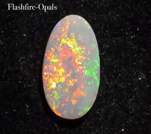1,0 ct  GEM CLASS EDEL OPAL BRILLIANT GOLD/ ROT/GRÜN VIDEO  FLASHFIRE-OPALS - Bild 1 von 7