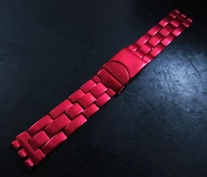 NEW SWISS MADE SWATCH ALUMINIUM & STAINLESS STEEL 22MM MEN WATCH BANDS - Picture 1 of 7