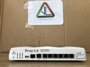 DrayTek Vigor2860Ln vDSL2 Sicherheitsfirewall mit UK Netzteil & ohne Antennen (inkl. MwSt.) - Bild 1 von 13