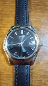 2000er Citizen Eco-Drive E111-S038362-KA Herrenuhr, neuer Kondensator Bat Instal H - Bild 1 von 8