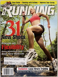 2004 Running Times Magazine September Jen Rhines, Lasse Viren Training - Picture 1 of 24