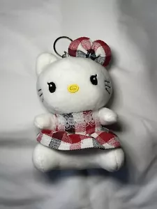 Hello Kitty Plush Keychain New W/Defect - Picture 1 of 3