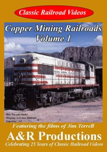 Copper Mining Railroads Vol 1 DVD Baldwin Alcos mine pits smelters crushers SP - Imagen 1 de 2