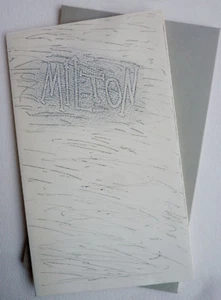 Sanesi Roberto "Milton" 1990. Libro con 5 incisioni. Copia:45/75. Ed.Grafica Uno - Foto 1 di 5
