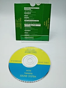 Yamaha Asound Gold Driver Installation CD - Yamaha Sound System 3D Wave Table - Picture 1 of 4