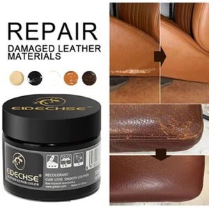 Leather Refurbishment Leather Repair Cream Coloring Car Seat Refurbishment - Picture 1 of 17